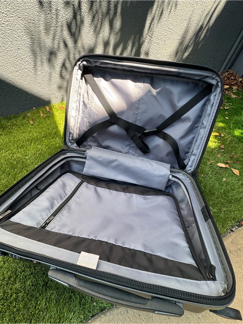 Hard Shell Travel Carry-On - Black - Picture 8 of 13